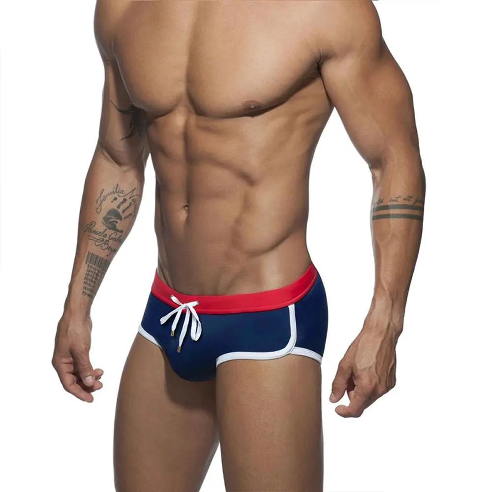 Slip de bain pour hommes, Triangle de natation Sexy, court, Sport aquatique d'été, pantalon de plage