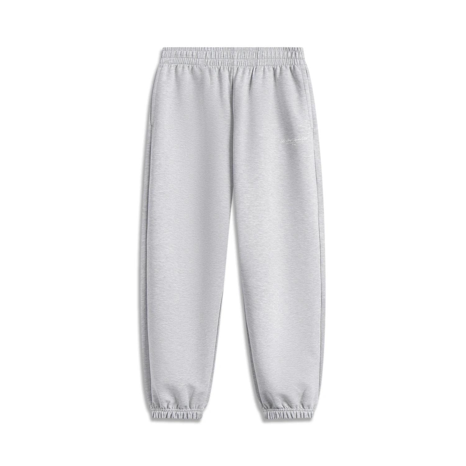 Pantalon de sport pour femme Li-Ning AT DRY BASE, confortable, respirant, taille ajustable, pantalon