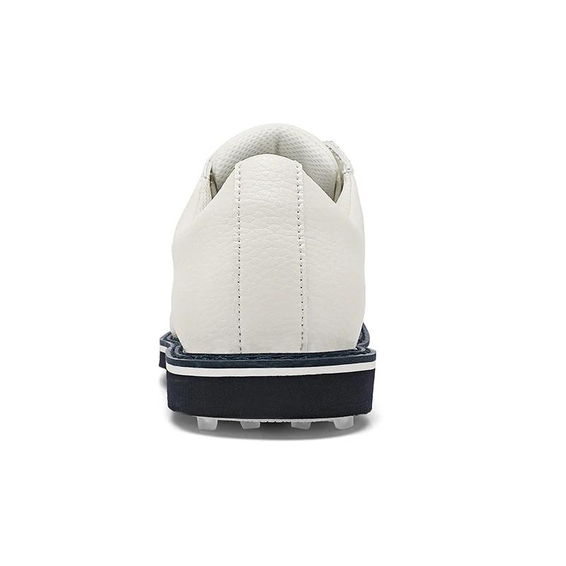 Chaussures de golf sans crampons pour hommes, baskets de golfeur, imperméables, professionnelles, bl