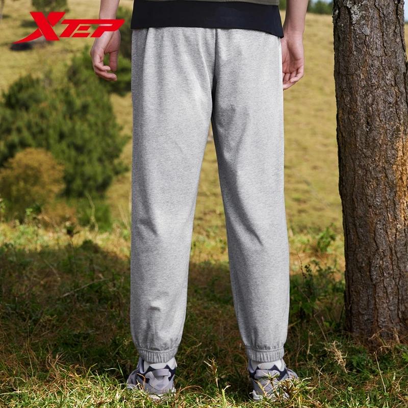 Xtep pantalons tricotés pour hommes été durabilité pantalons pour hommes formation décontracté confo