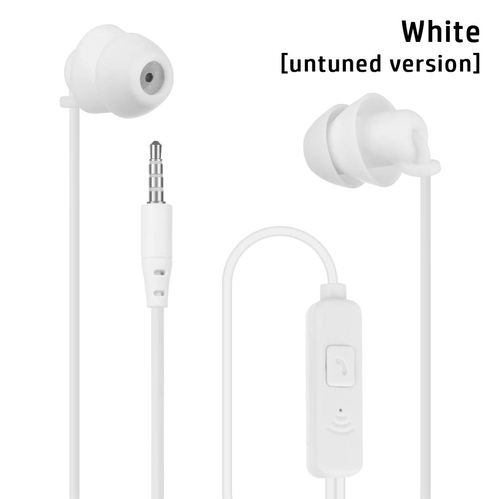 Écouteurs de sommeil intra-auriculaires avec suppression du bruit, écouteurs filaires HiFi pour télé