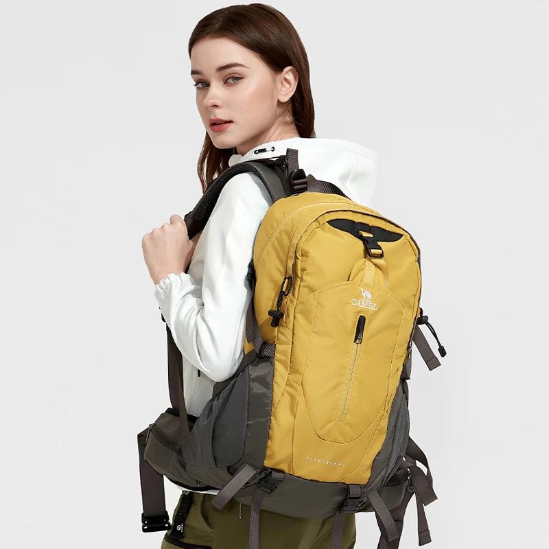 Sac à dos alpinisme GOLDEN CAMEL grande capacité anti-éclaboussures portable camping randonnée