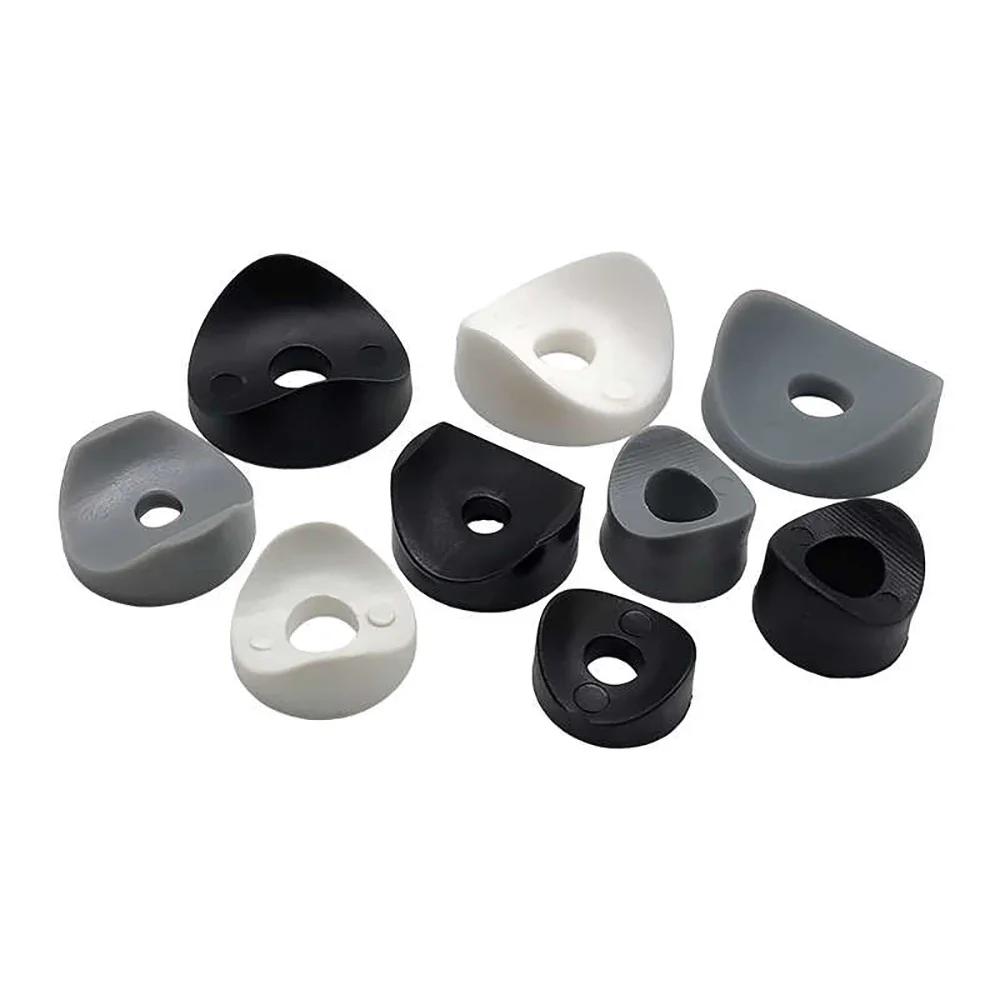 Patins en plastique pour pieds de chaise de bureau, patins bec de canard M5 M6 M8 M9 M14 M15, connec