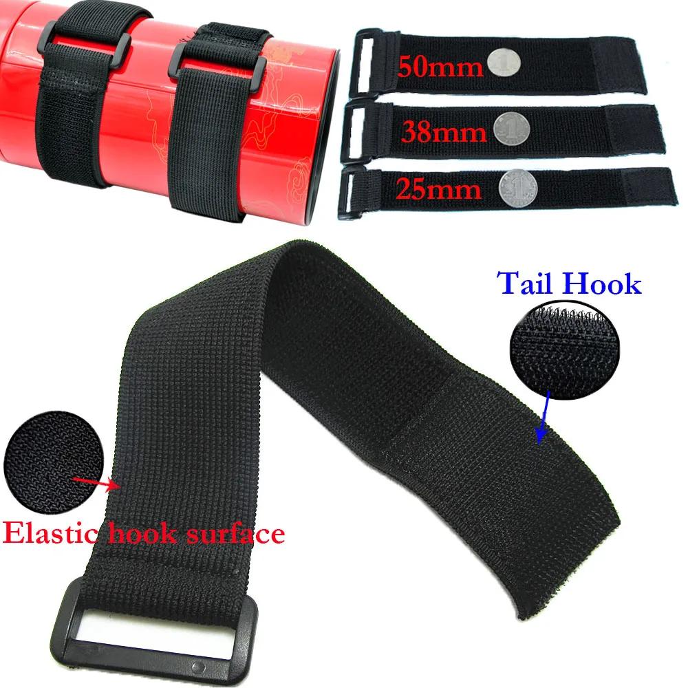 Boucle inversée hautement élastique personnalisable, bande élastique en Nylon, boucle à crochet, att