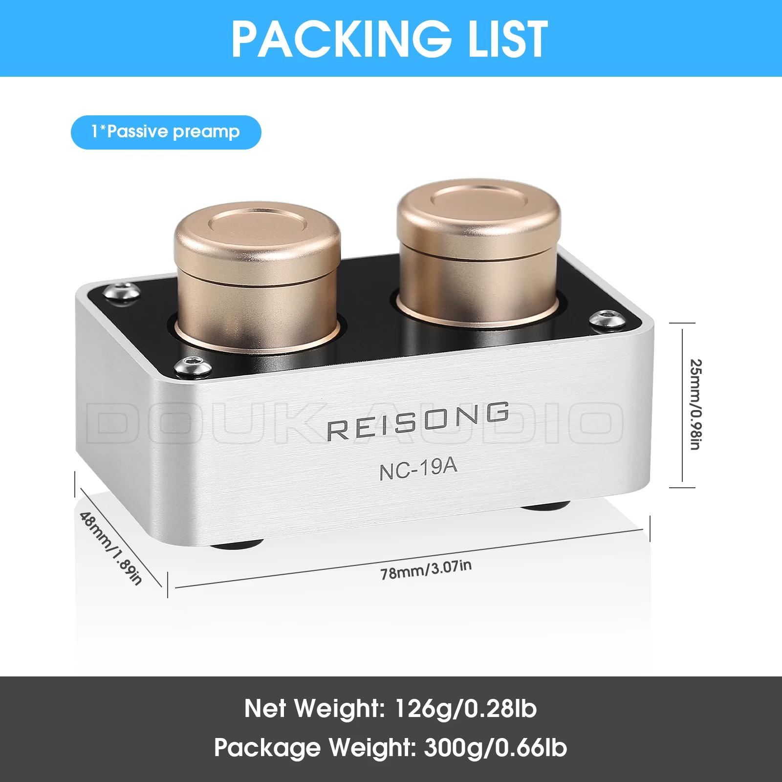 Nobsound-Mini Préampli Audio Passif Stéréo, Amplificateur de Signal Step-up pour PC, Lecteur CD, Rad