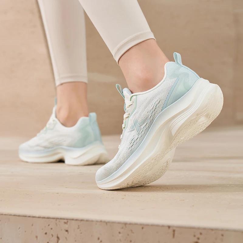 Xtep chaussures de course pour femmes automne chaussures de sport confortables coussin léger respira