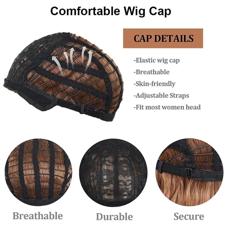 Snoya 60 cm synthétique multicolore longues favoris style courte cosplay perruque fibre résistante à