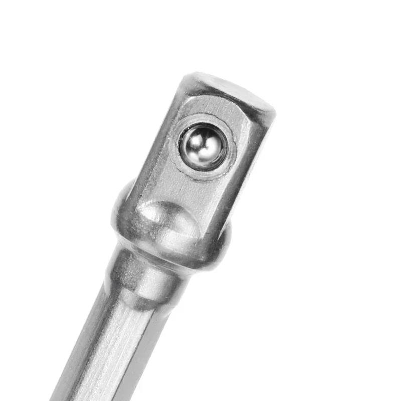 Adaptateur de douille en acier au chrome vanadium, tige Seth EX à 1/4 "3/8" 1/2 ", mèches d'extensio