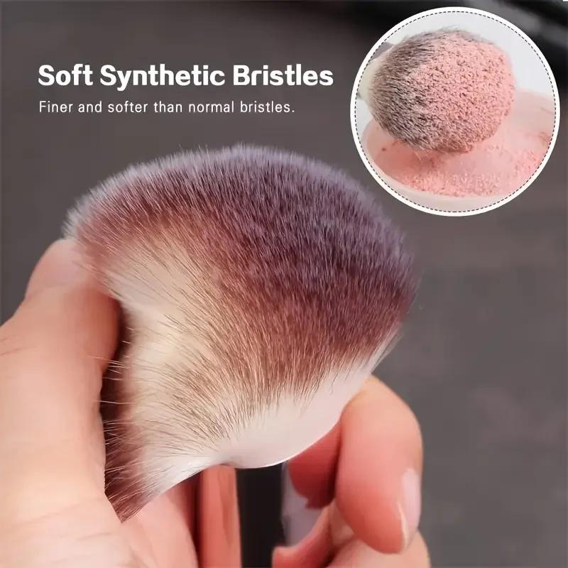 Ensemble de pinceaux de maquillage doux et moelleux, pour fard à paupières, fond de teint, correcteu