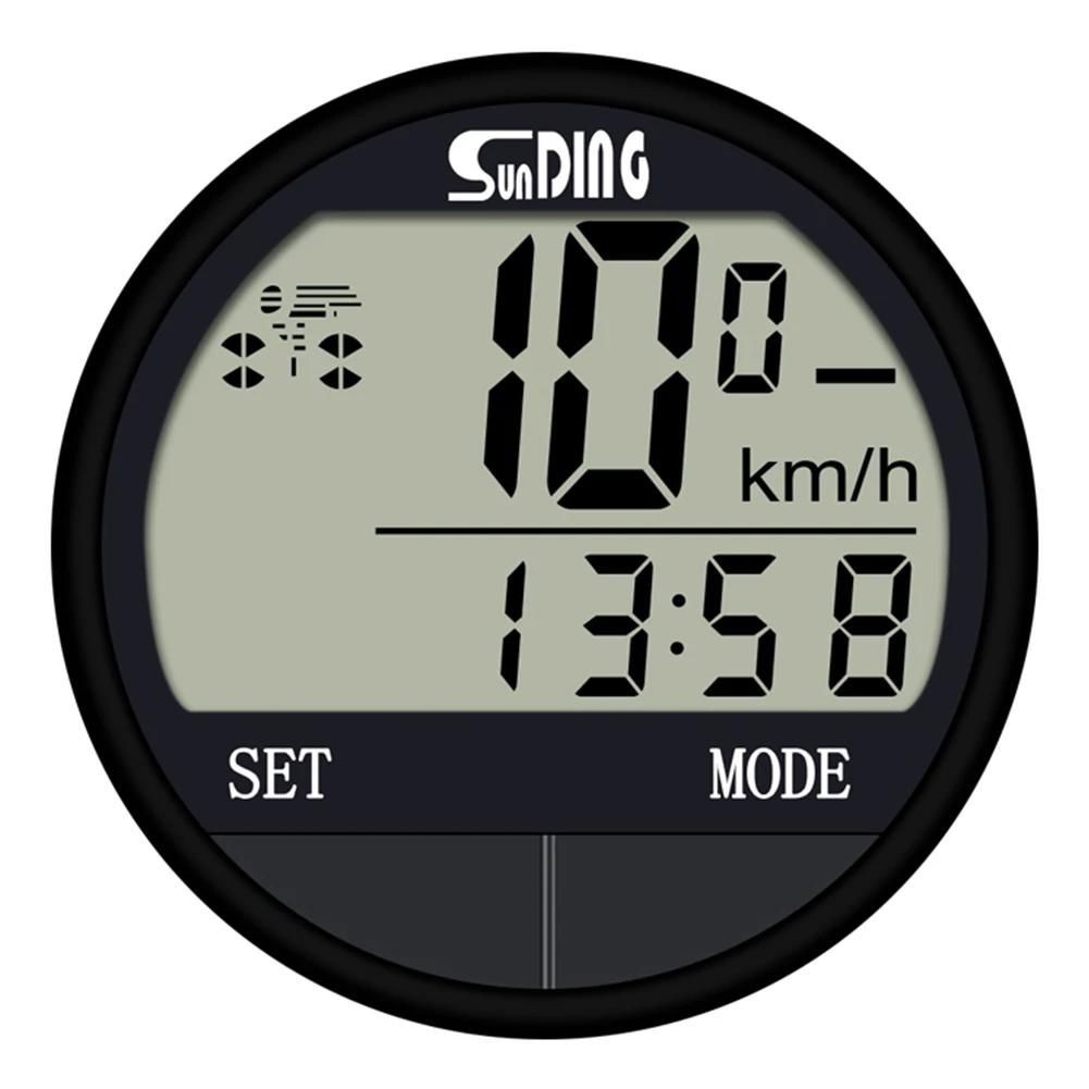  Ordinateur de vélo compteur de vitesse de vélo affichage numérique LCD odomètre de vélo ordinateur