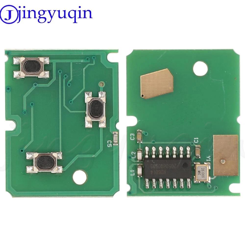 Jingyuqin 3 boutons clé à distance de voiture pour Ford Focus 2 Fiesta Transit Mondeo échangeable 31