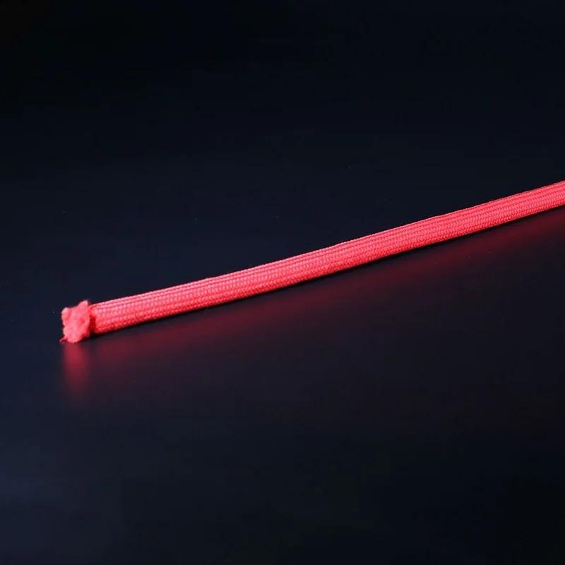 Corde rigide de luxe (rouge) par Kupper, tours de magie, corde douce pour Magia rigide, gros plan, i