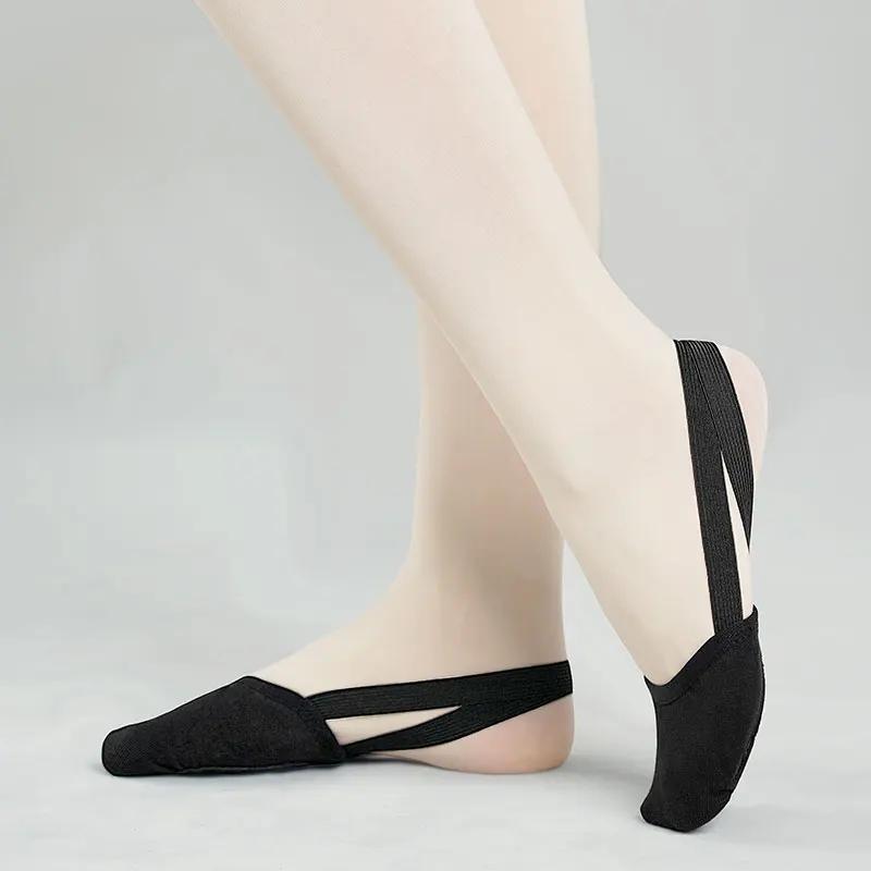 Chaussons de gymnastique rythmique en microfibre - Pour ballet et danse filles femmes