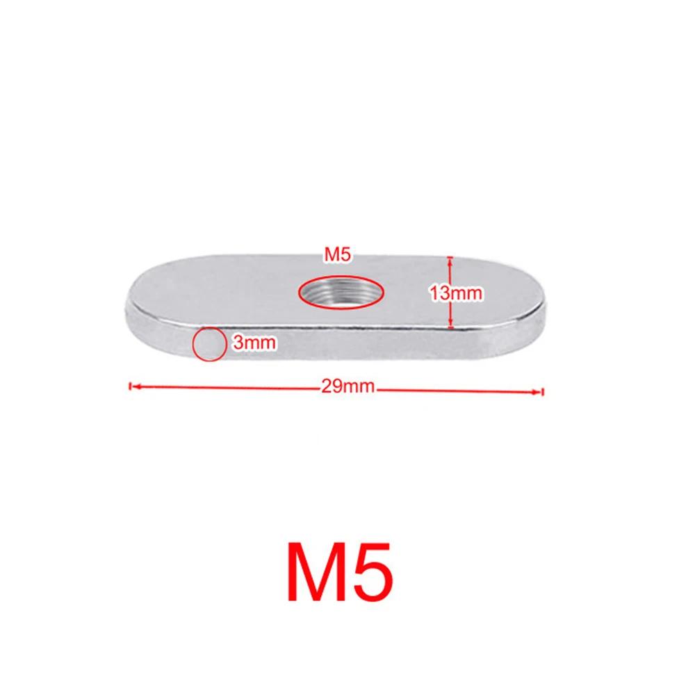 4 pièces Kayak canoë M5/M6 écrou coulissant en acier inoxydable montage latéral Rail coulissant Sild