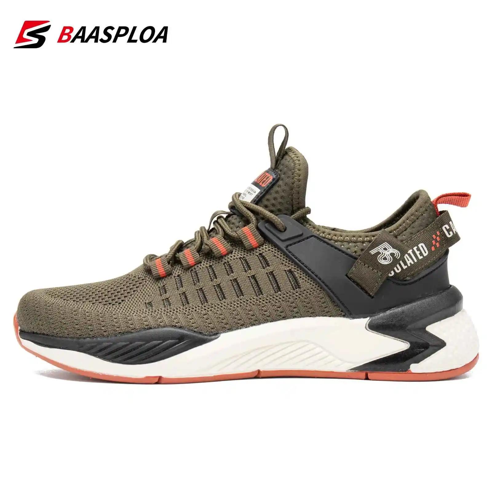Chaussures de course antidérapantes Baasploa pour hommes - Légères et absorbantes 2023