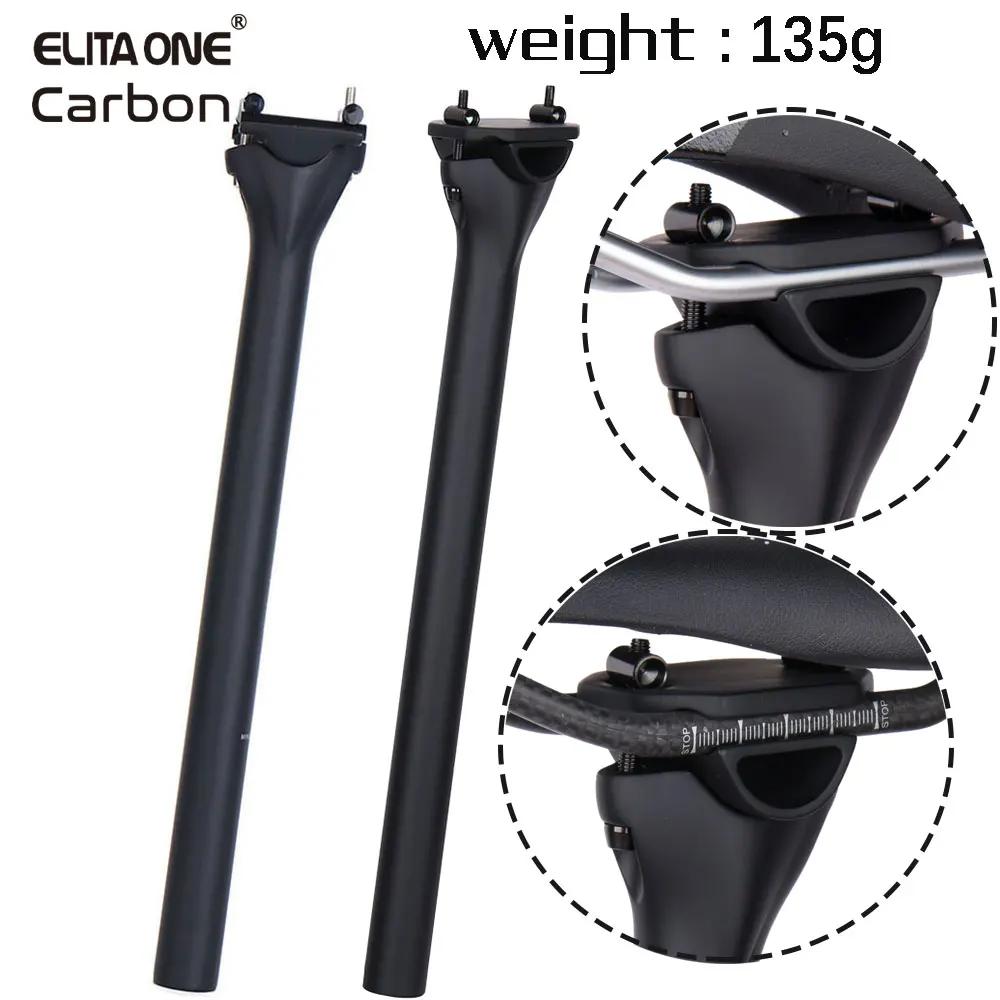 ELITA ONE vtt tige de selle en Fiber de carbone 27.2/30.9/31.6mm tige de selle de vélo de montagne/r