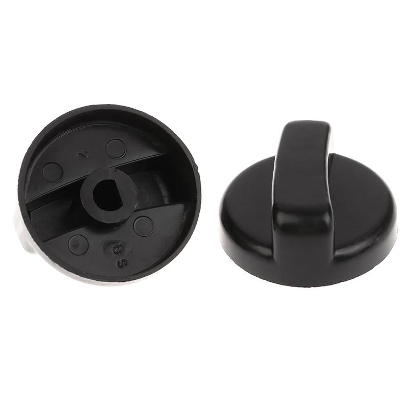 Poignée en plastique générale de 8mm, 2 pièces, remplacement de cuisinière à gaz, bouton de commande
