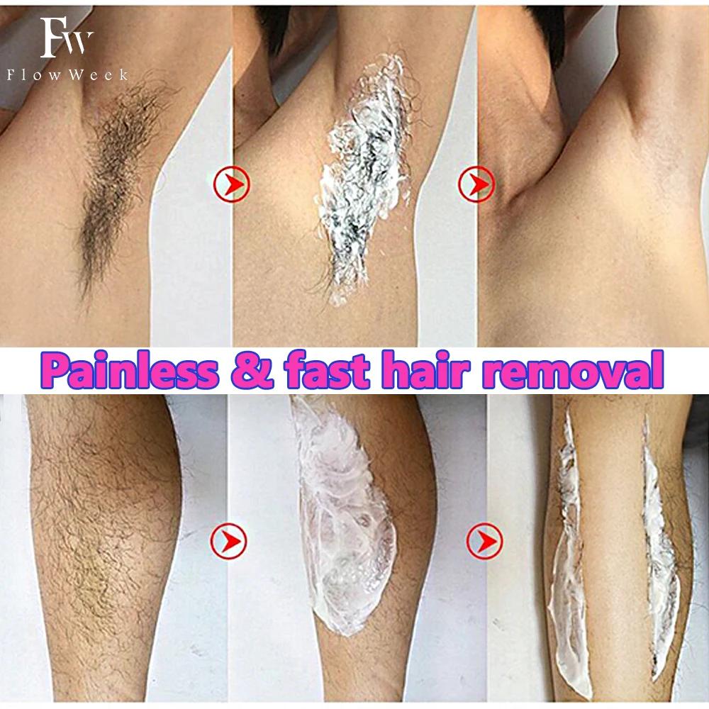 Crème d'épilation indolore pour hommes et femmes, ati elles, visage privé, jambes, soins de la peau,
