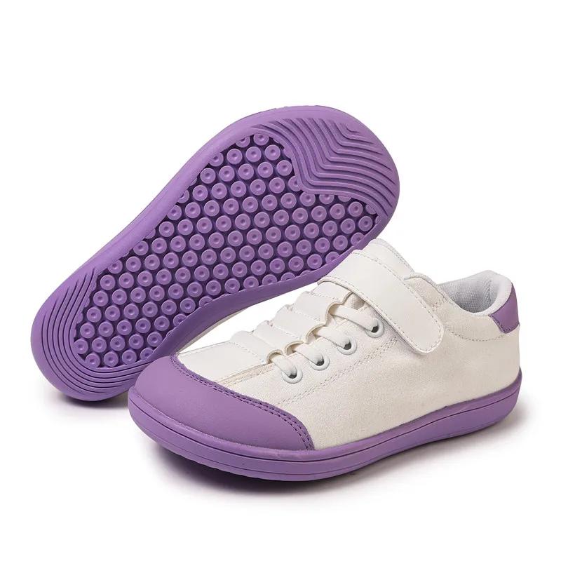 Nouvelles chaussures larges pieds nus pour enfants | Baskets minimalistes pour garçons/filles |