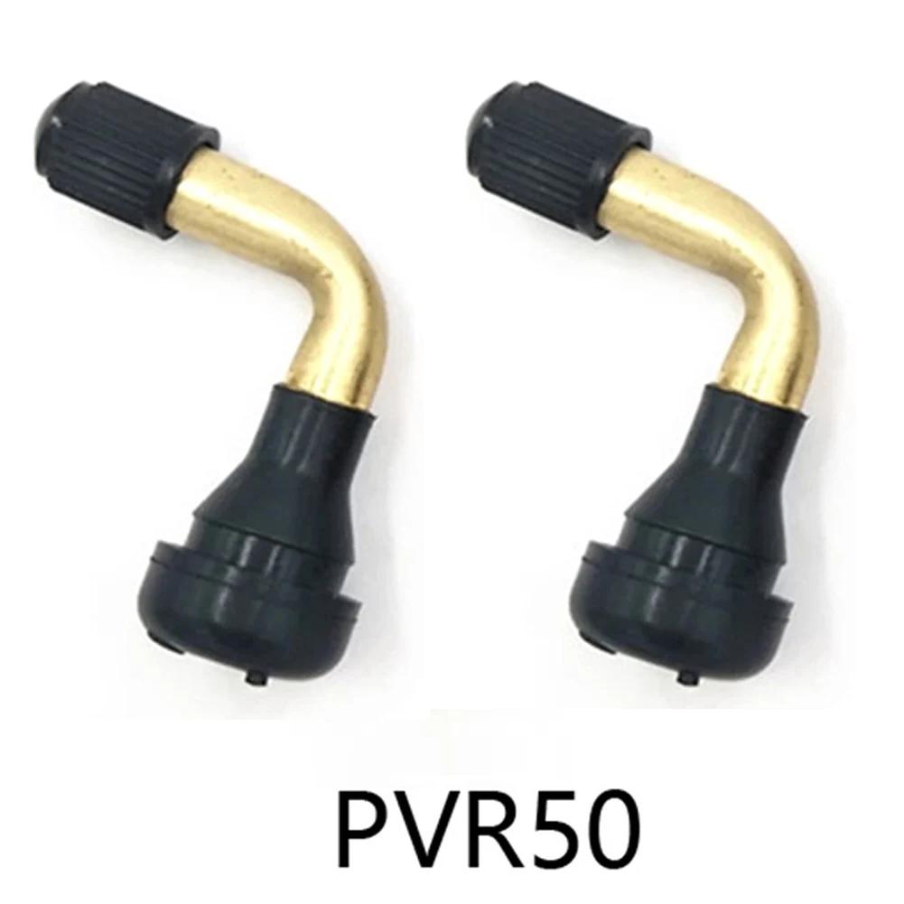 Tiges de Valve Tubeless pour Scooter électrique et vélo PVR70, roue à 60/50/45 degrés, tige de Valve