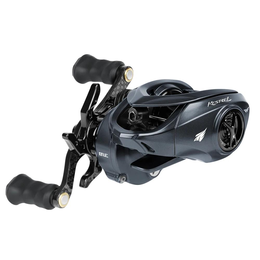 Moulinet KastKing Kestrel Elite haute vitesse 8.4:1 - cadre magnésium frein 6KG pour pêche précise