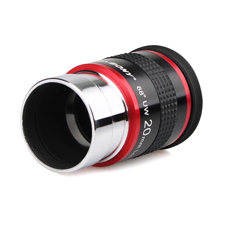 SVBONY-Télescope Ultra Grand Angle 68 °, 6mm, 9mm, 15mm, 20mm, SIM EythatFMC, 1.25 ", pour l'Équilib