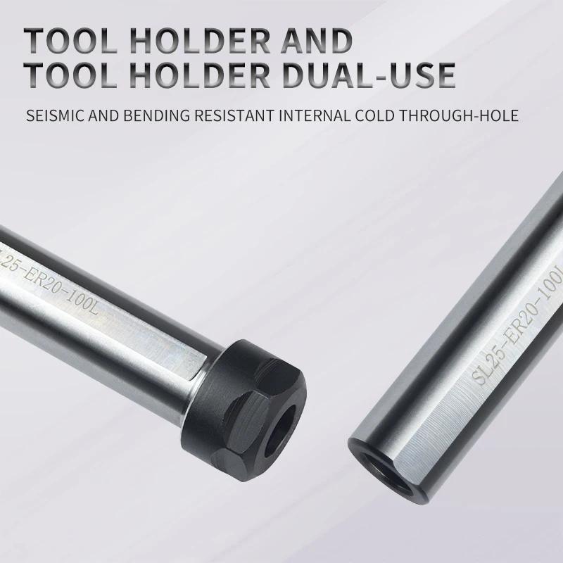 Tour SL12-ER11A-100L/SL20-ER20-100L/SL32-ER32-100L avec tige droite montée sur le côté Extension ER