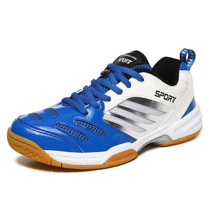 Chaussures badminton hommes grande taille 47-49 - Baskets tennis de table volley-ball - Sport intérieur