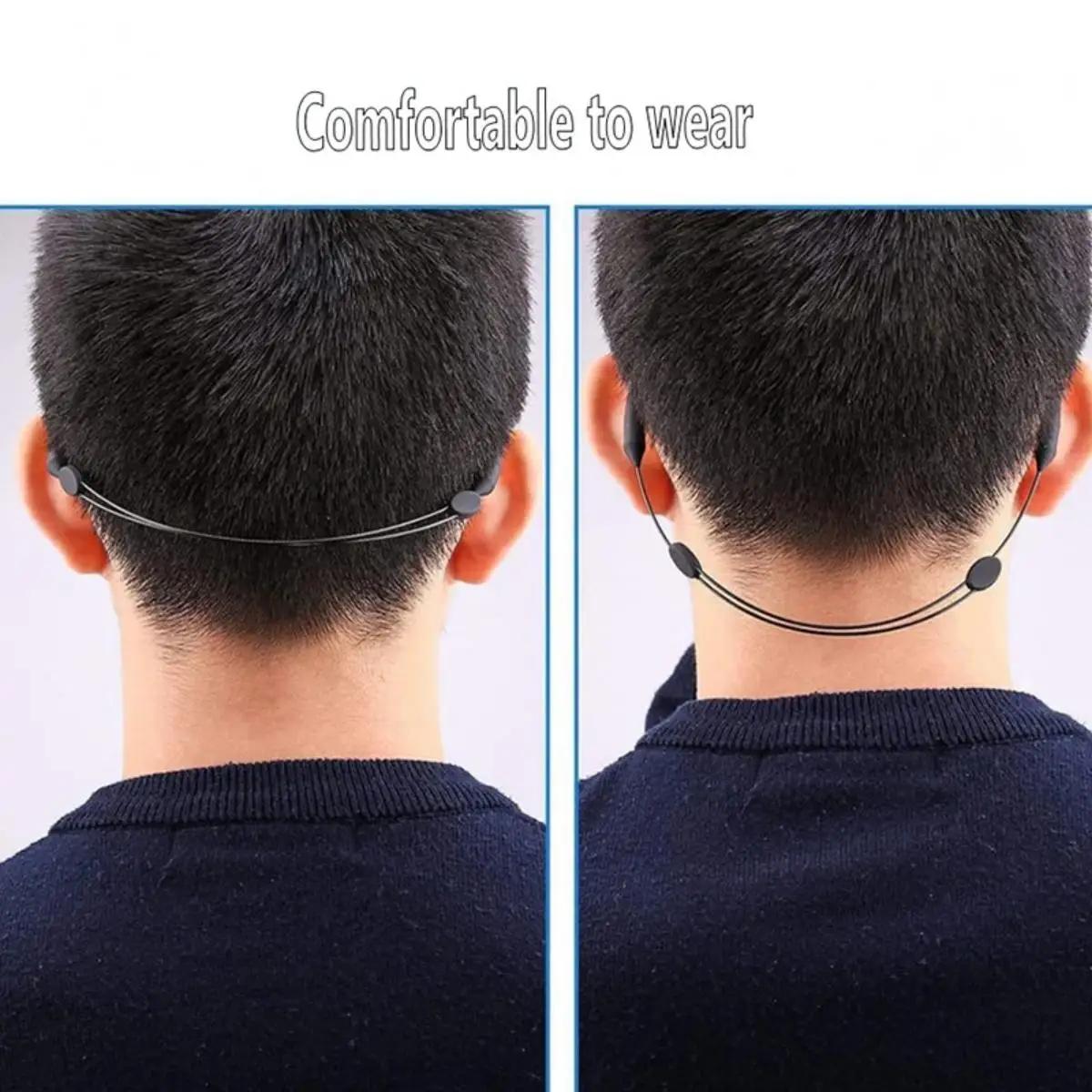 1pc réglable anti-dérapant lunettes retenue ajustement universel lanière de lunettes sport lunettes