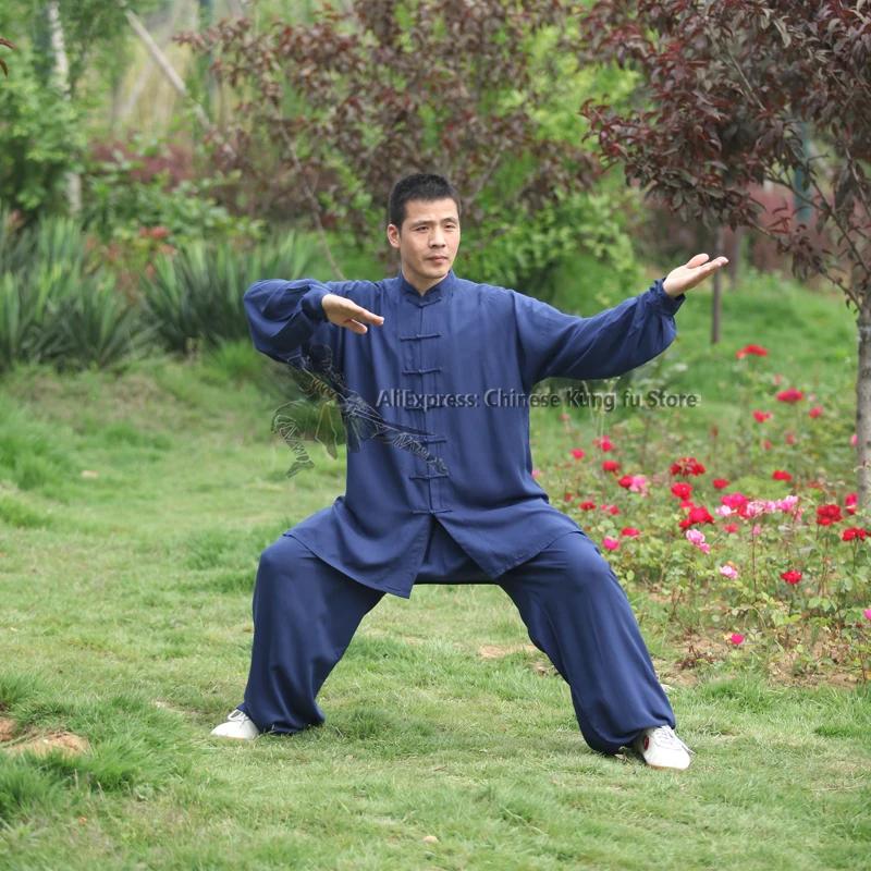Uniforme de Tai chi en coton d'été, 6 couleurs, vêtements de Qigong, Yoga, méditation, Kung fu, pour
