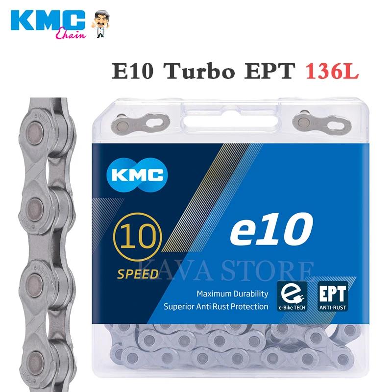 KMC E-BiKE E8 E9 E10 E11 E12 chaîne 8 9 10 11 12 vitesses 136 maillons antirouille électrique Sport