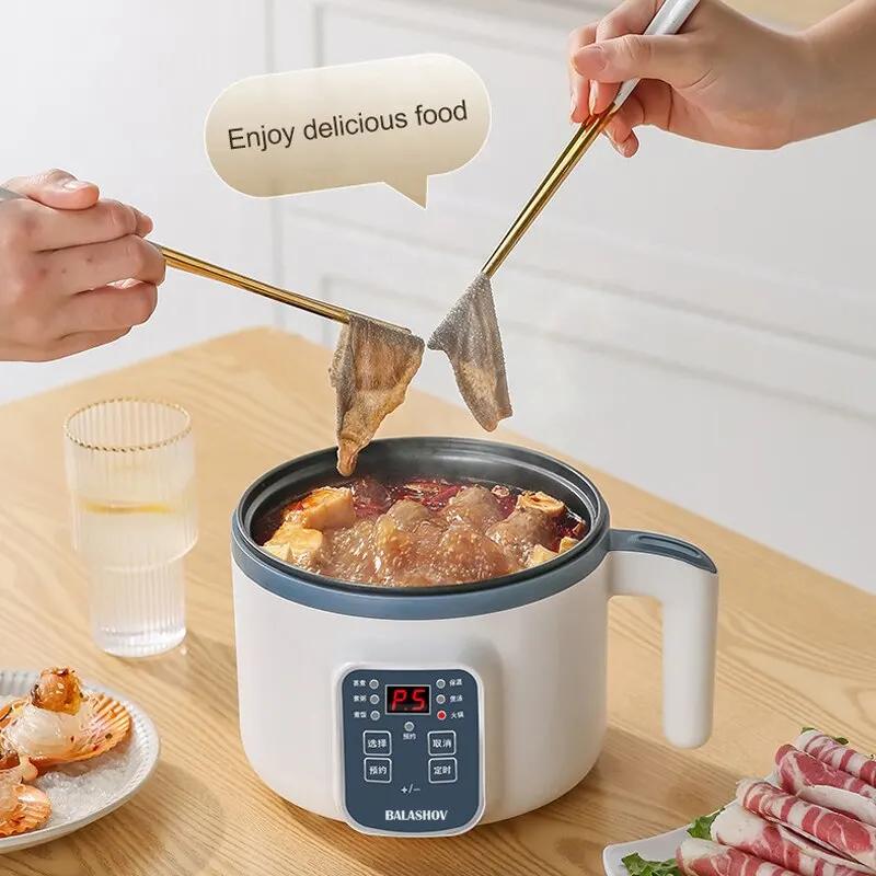 Cuiseur à riz électrique antiadhésif, multi-cuiseur mécanique intelligent, marmite à riz cuit à la v