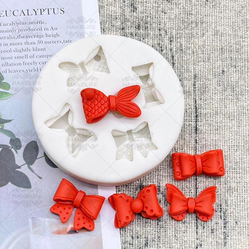 Moule de cuisson de gâteaux en Silicone avec nœud papillon, Sugarcraft, Cupcake au chocolat, outils