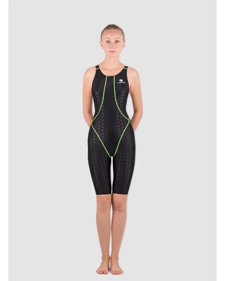 HXBY haute qualité femmes maillots de bain compétition d'entraînement professionnel séchage rapide u