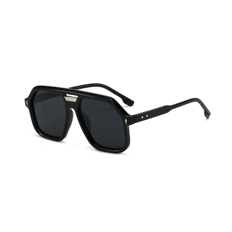Nouvelles lunettes de soleil surdimensionnées femmes hommes à la mode Vintage Hip Hop lunettes de so