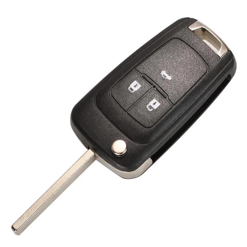 Jingyuqin-Clé à distance de voiture pour Chevrolet Cruze Aveo, Epica, Lova, Camaro, Impala, Trax, Or