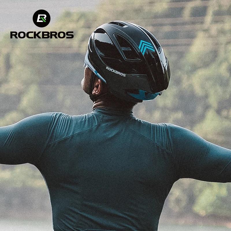 ROCKBROS casque de cyclisme ultraléger casque respirant haute résistance casque de sécurité intégré