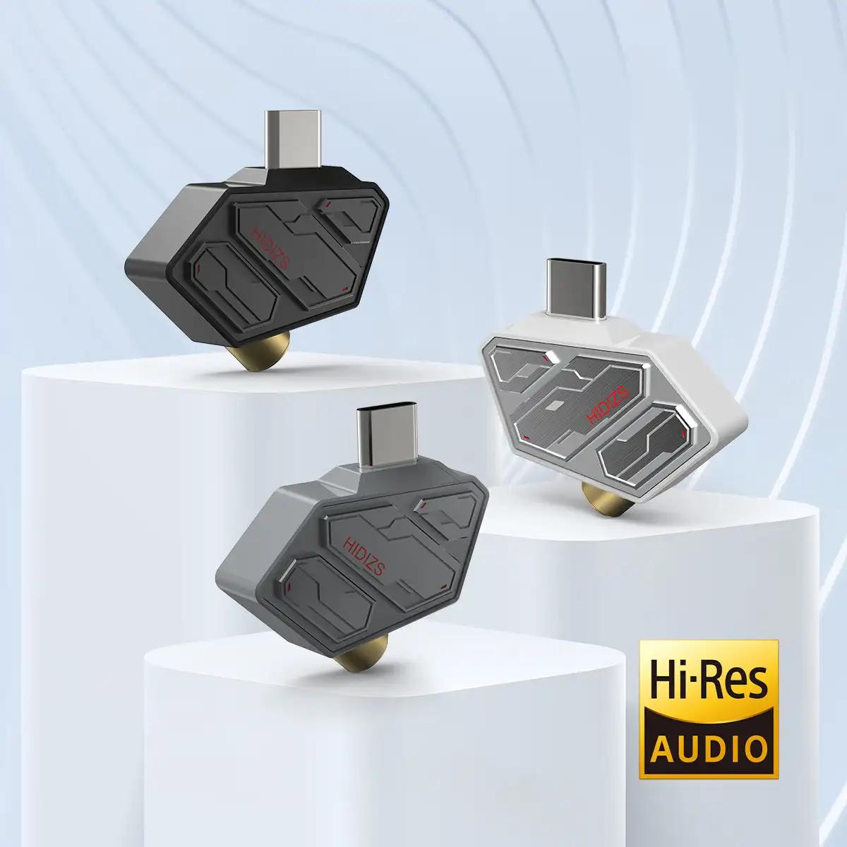 HIDIZS SD2 HiFi Audio DAC et amplificateur multi-usages Dongle DAC ES9270 128DSD décodage type-c à 3