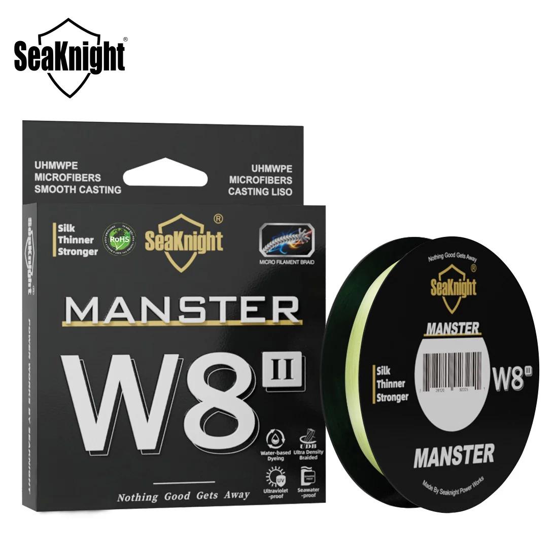 SeaKnight-Ligne de pêche tressée en PE à 8 brins, fil de marque, technologie avancée grand angle, sé