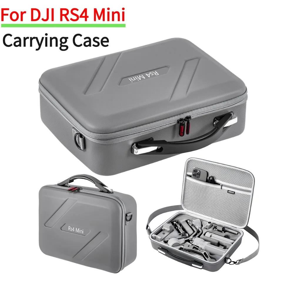 Pour DJI RS4 Mini étui de transport sac à bandoulière de voyage en polyuréthane antichoc sac à bando