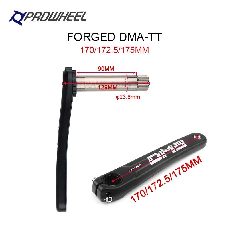 Prowheel-Bras de manivelle de vélo de route ultraléger, pignon de vélo, manivelle de 170mm, 172.5mm,