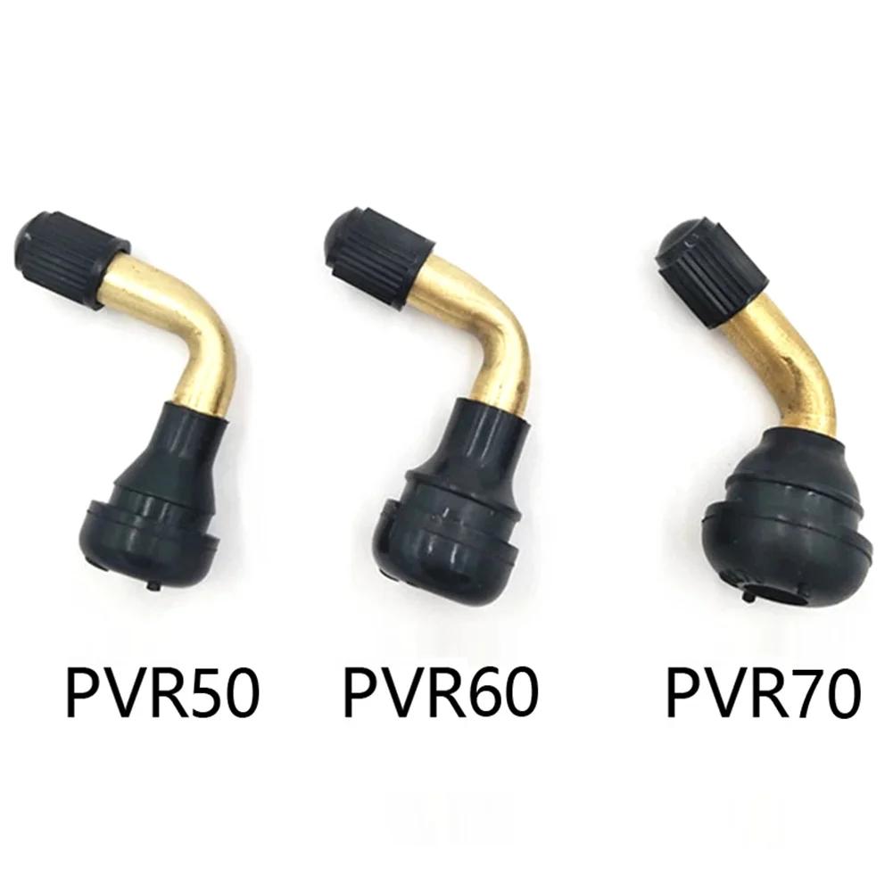 Tiges de Valve Tubeless pour Scooter électrique et vélo PVR70, roue à 60/50/45 degrés, tige de Valve