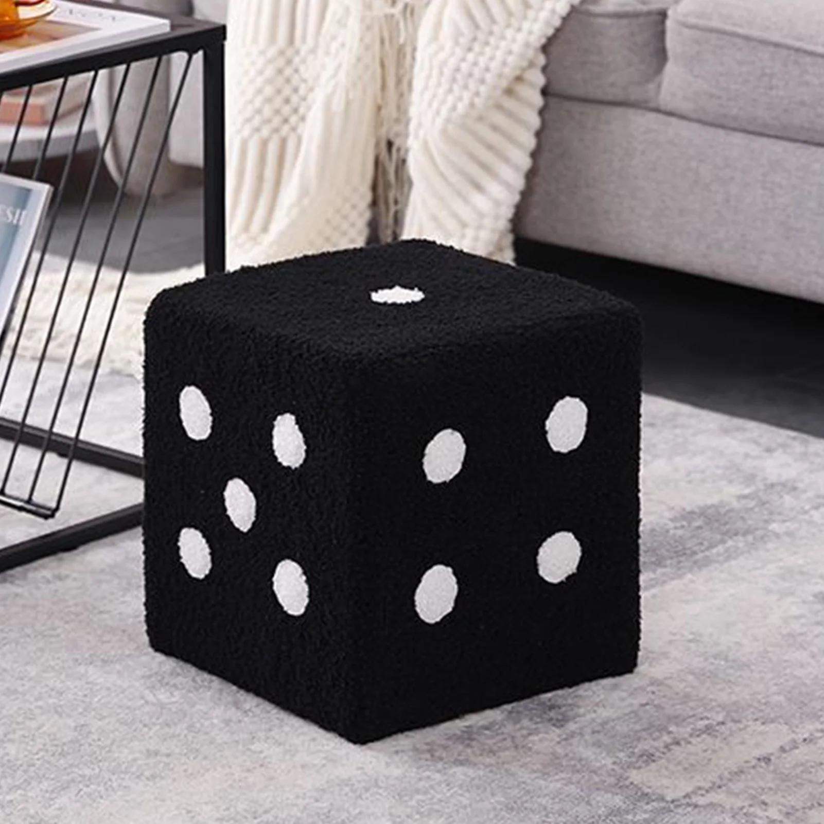 Tabouret de pied doux, confortable, simple, chaud, robuste, base pour la maison, salon, chambre à co