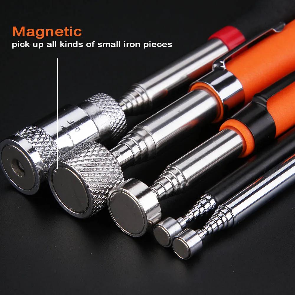 Mini stylo magnétique télescopique Portable, outil pratique, capacité pour ramasser des boulons d'éc