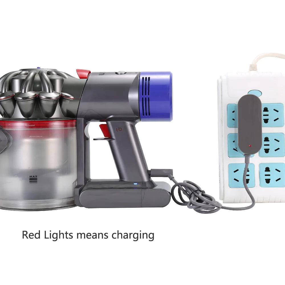 Chargeur d'aspirateur Dyson V6 V7 V8, adaptateur, pièces de rédivision, batterie lithium-ion, alimen