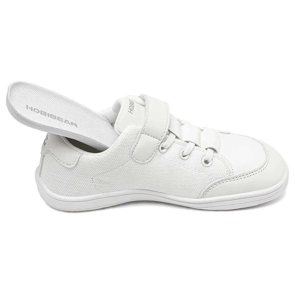 HOBIBEAR enfants bout large pieds nus chaussures garçons filles minimaliste baskets léger crochet bo