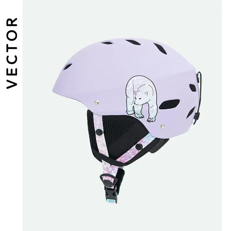 Casque de ski Vector coupe-vent 506 CE - Polyvalent pour sports d'hiver et urbains - Protection certifiée