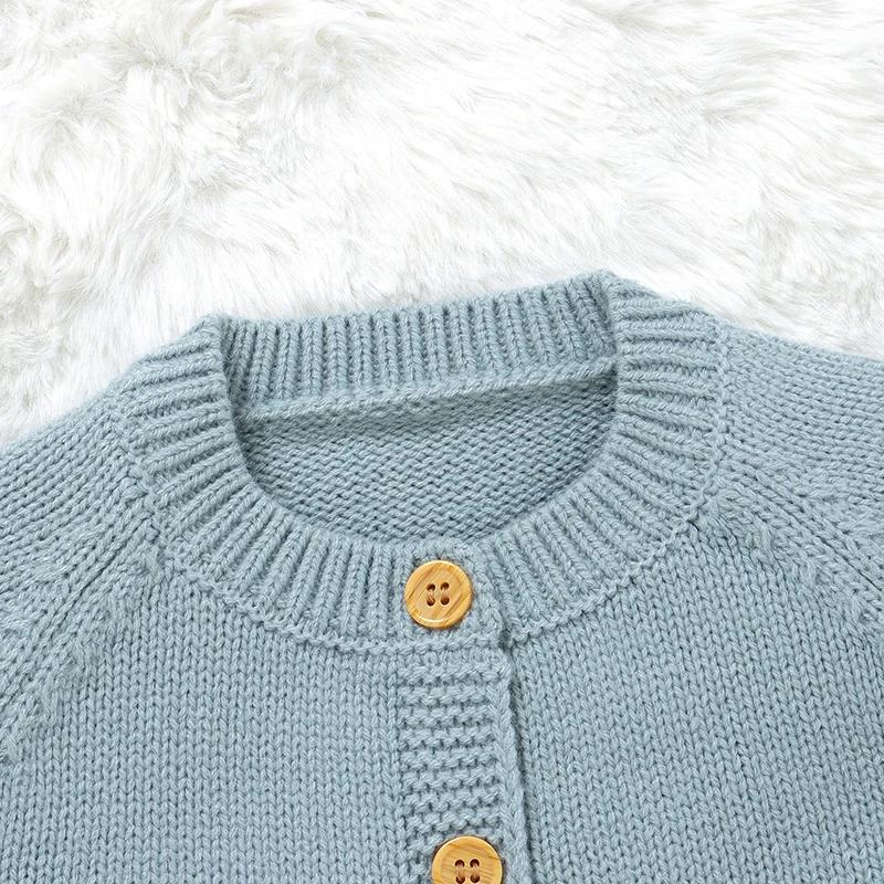 Pull en tricot à manches longues pour bébé garçon et fille, cardigan en forme d'oie de dessin animé