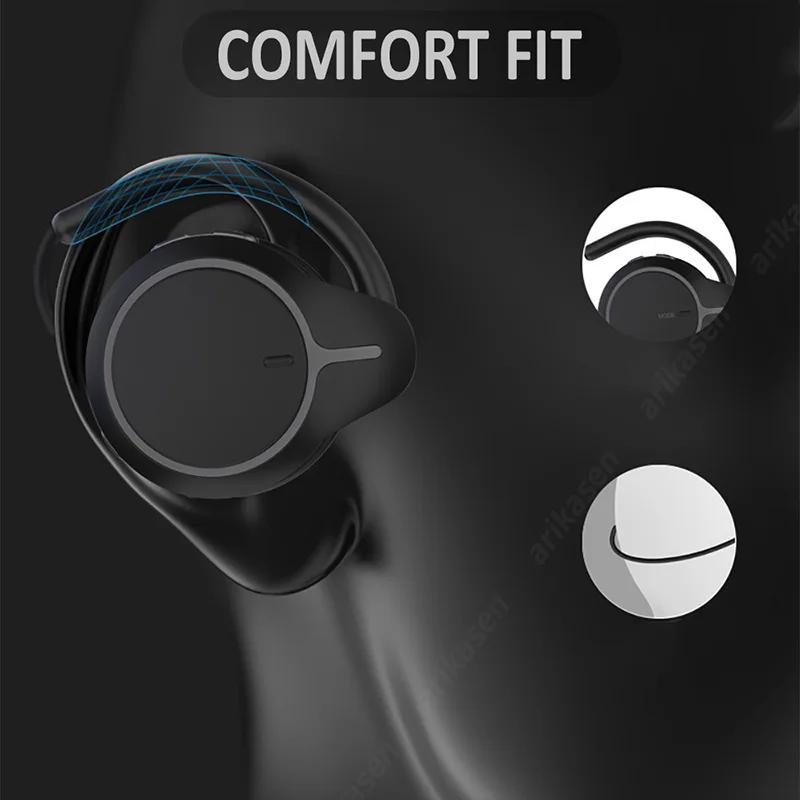 Écouteurs Bluetooth pour lecteur MP3 avec emplacement pour carte TF, sans fil, son HD sur l'oreille,