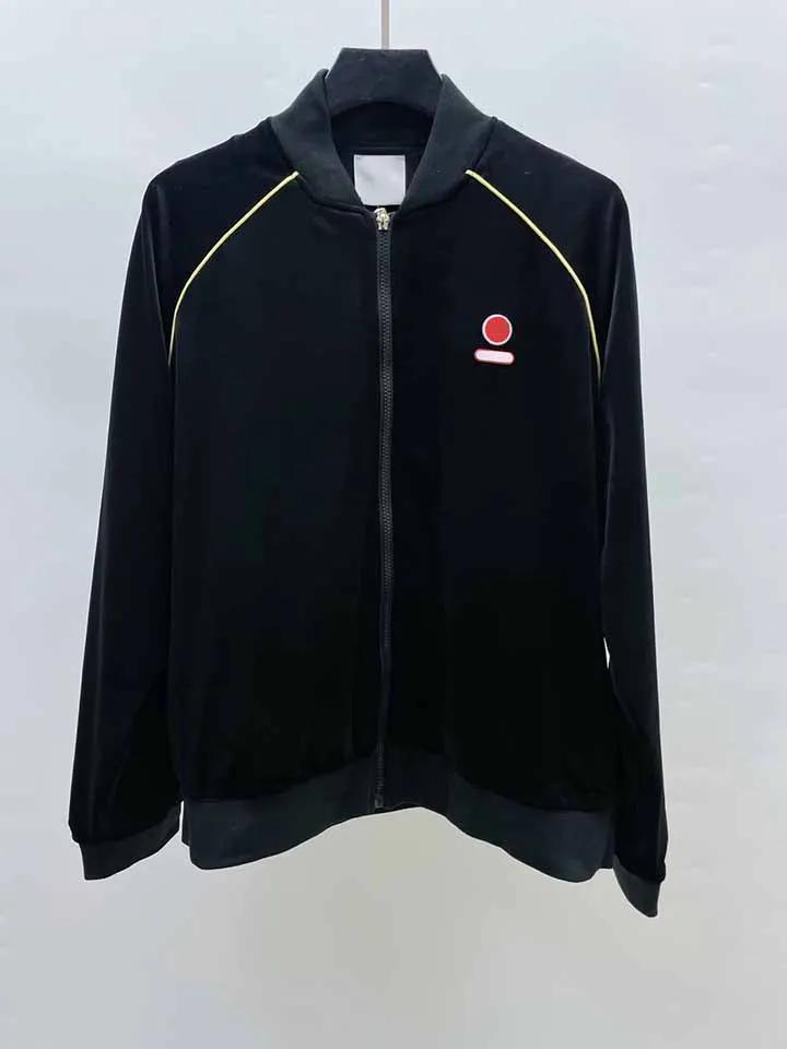 Nouvelle Version 2025 – Blouson Unisexe en Velours avec Logo Casinoblank et Bande Textile, Coupe Amp